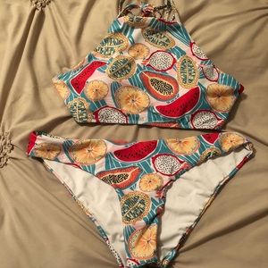Cup she fruit swimsuit Size Medium